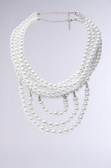ANNE LAYERED PEARL NECKLACE