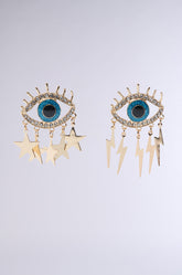 ALL EYES ON ME GOLD EARRING