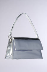 I STAND ALONE CHROME PURSE