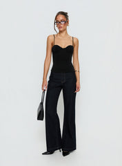 Anataza Underwire Top Black