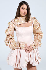 CORA BROCADE BOLERO