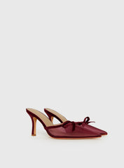 Lavon Pointed Toe Heels Red