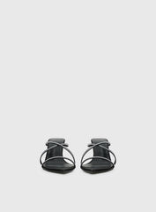 Billini Effy Heels Black Satin Diamante