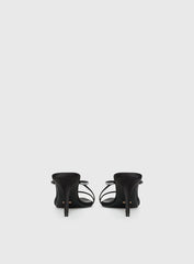 Billini Effy Heels Black Satin Diamante