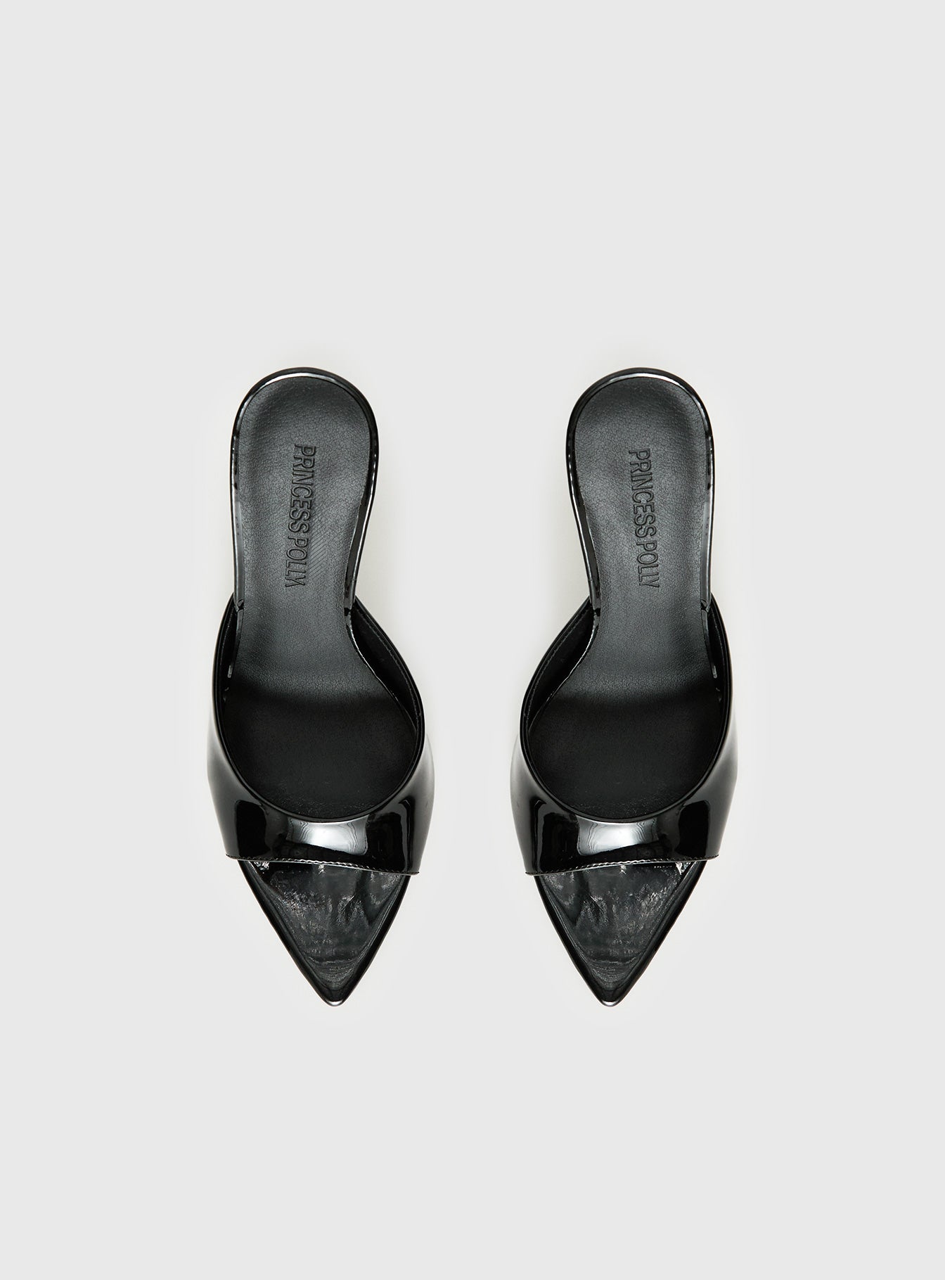 Let Love In Peep Toe Heels Black