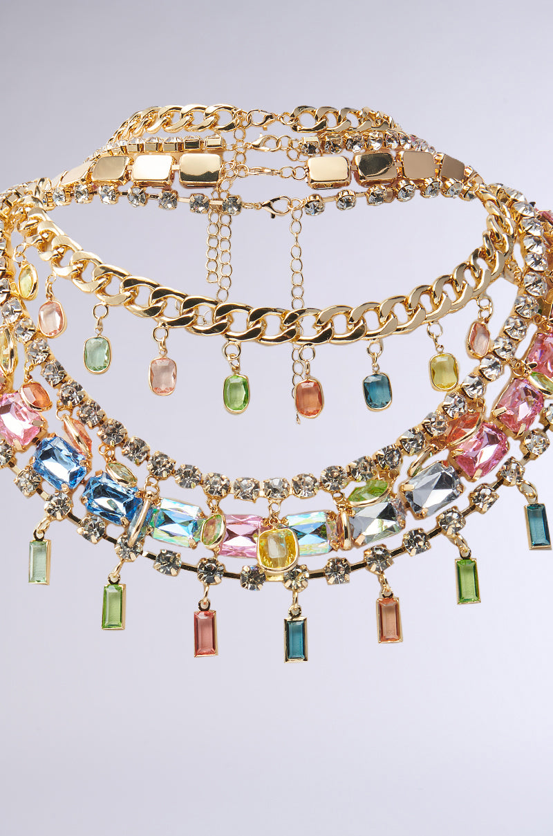 FEEL MY COLORS NECKLACE SET