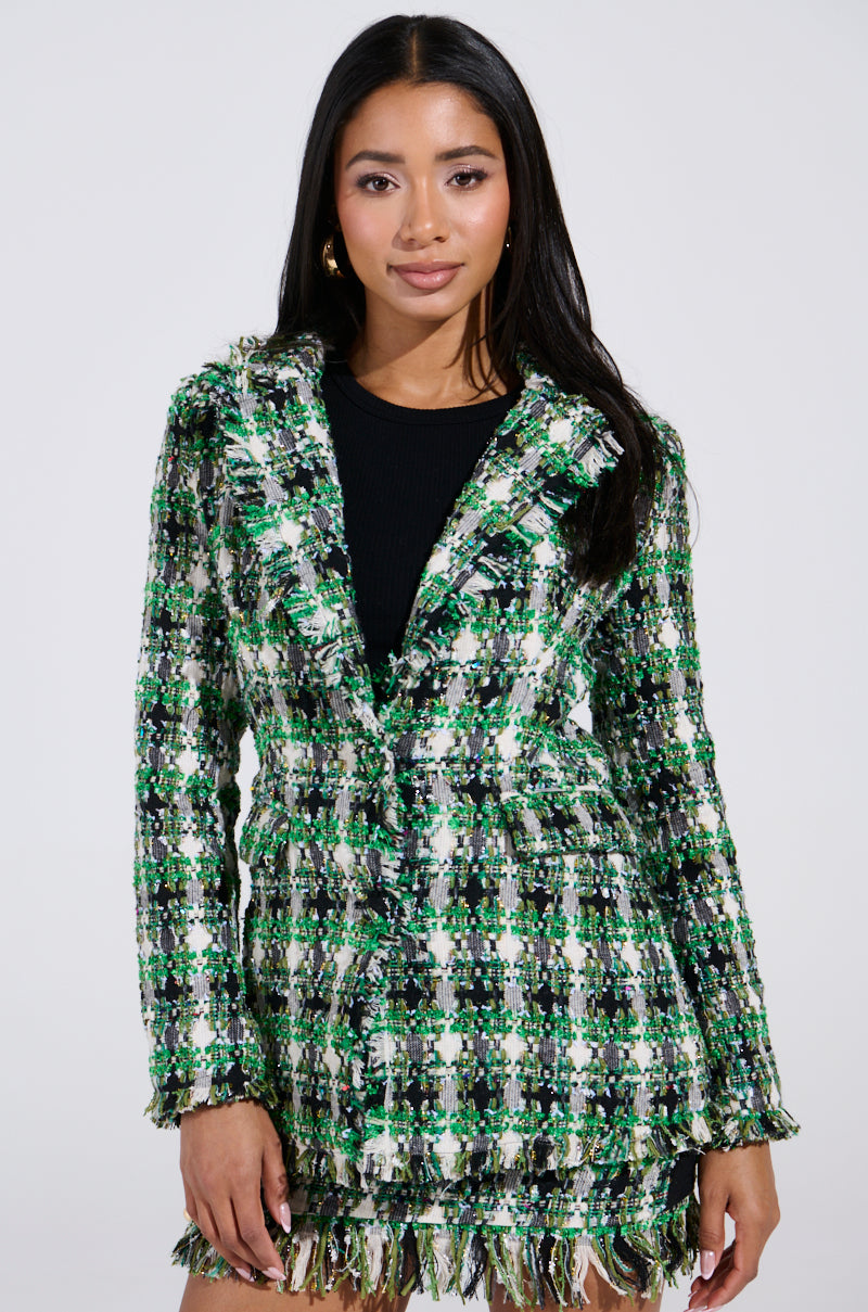GEORGIA TWEED BLAZER