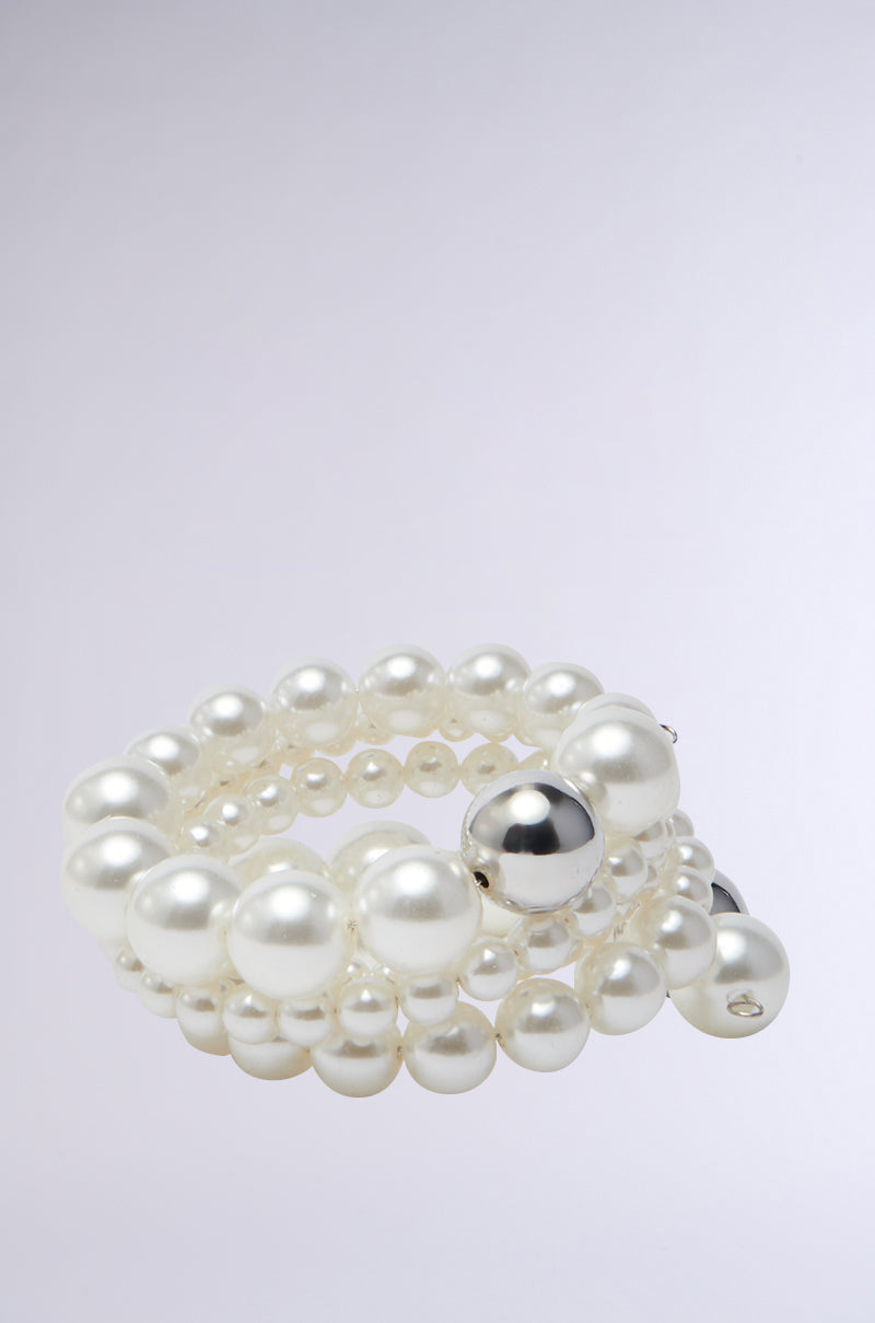 PEARL, INTERRUPTED BRACELET