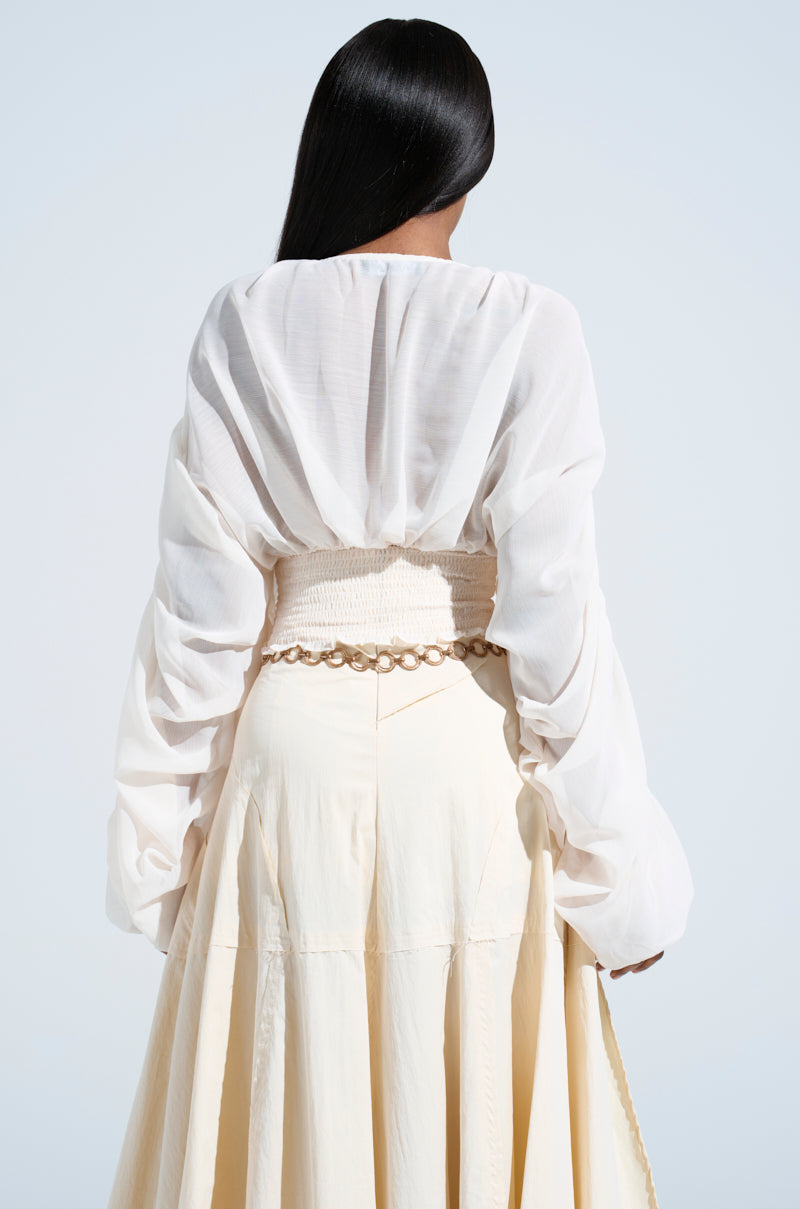 JUST KEEP GOING BLOUSE