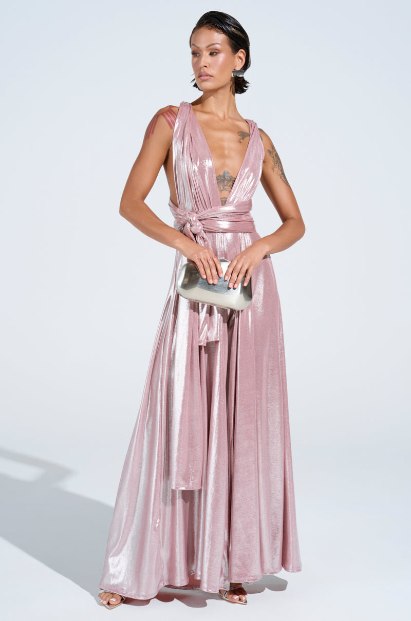 SHINE BRIGHT WEAR MULTIPLE WAYS JUMPSUIT